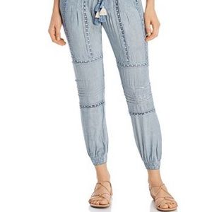Surf Gypsy crochet joggers